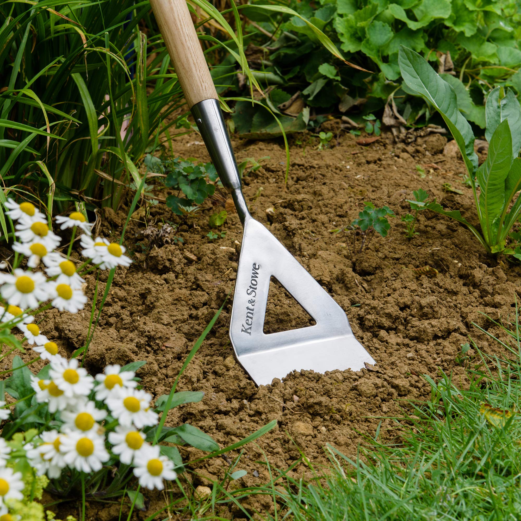 Amazon.com : Kent & Stowe Long Handle Dutch Hoe Made of ash Wood